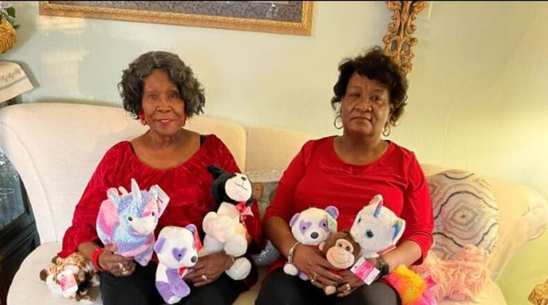 Priscilla Jones and Sherri Walton are co-chairs of the Teddy Bear Round-Up sponsored by the Dayton chapter of the National Council of Negro Women. CONTRIBUTED