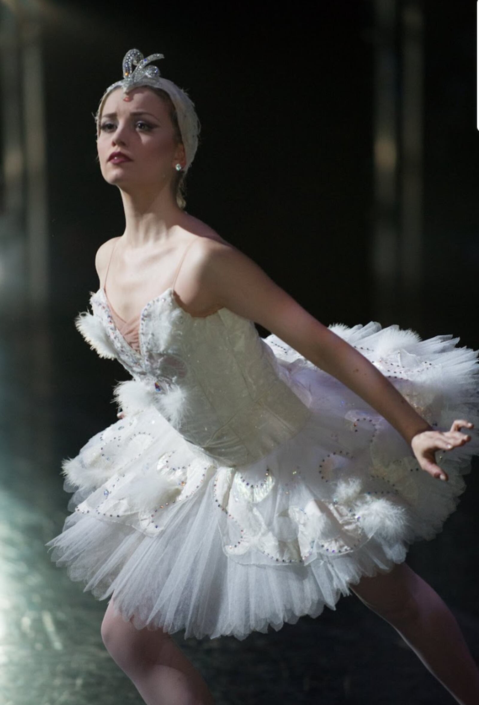 Margot Aknin as "Odette" in the Dayton Ballet's "Swan Lake," being performed Feb. 16-18, 2024 at the Schuster Center. CREDIT: SUSAN KETTERING/CONTRIBUTED