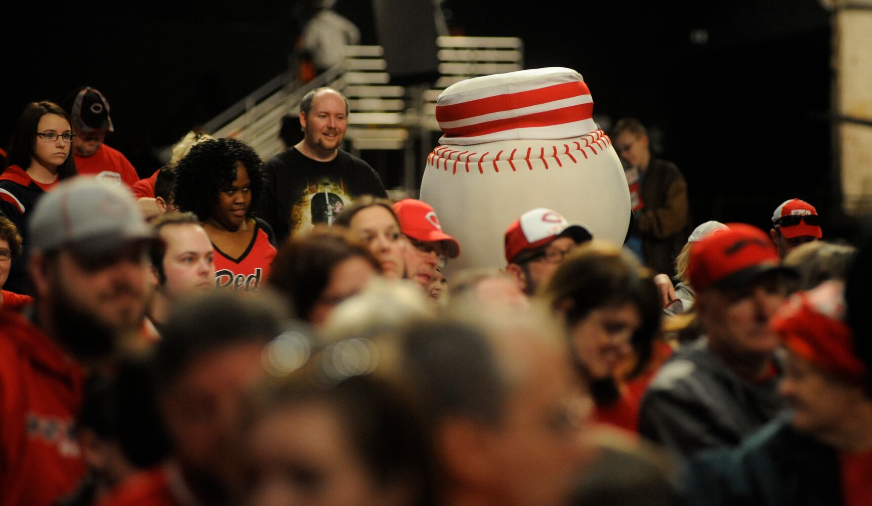 Reds selling a new era at caravan stops