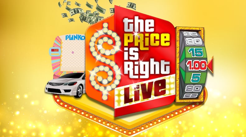 "The Price is Right Live!" will be presented at Dayton's Schuster Center on March 6, 2021. CONTRIBUTED