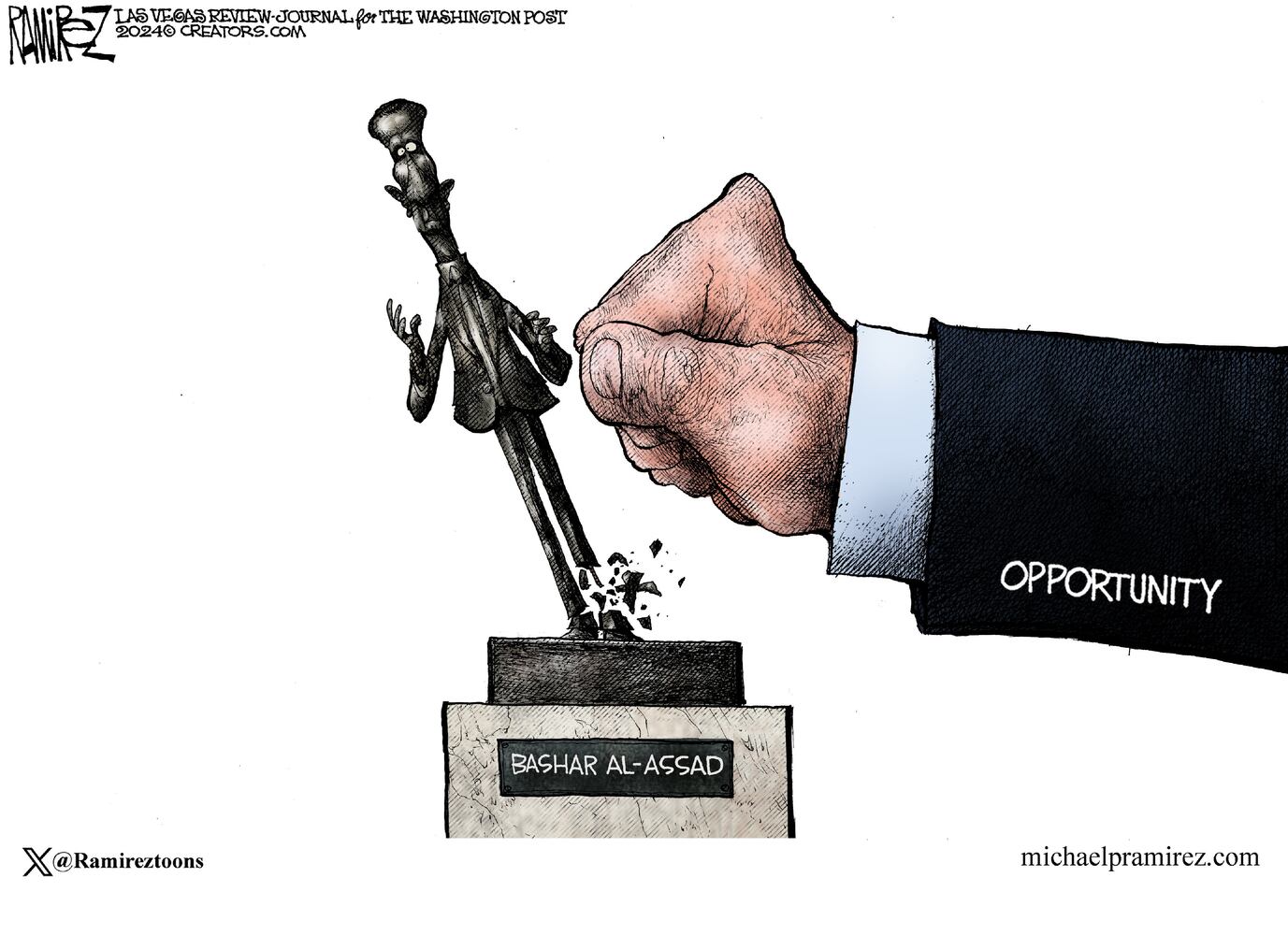 CARTOONS: Michael Ramirez, Dec. 16, 2024