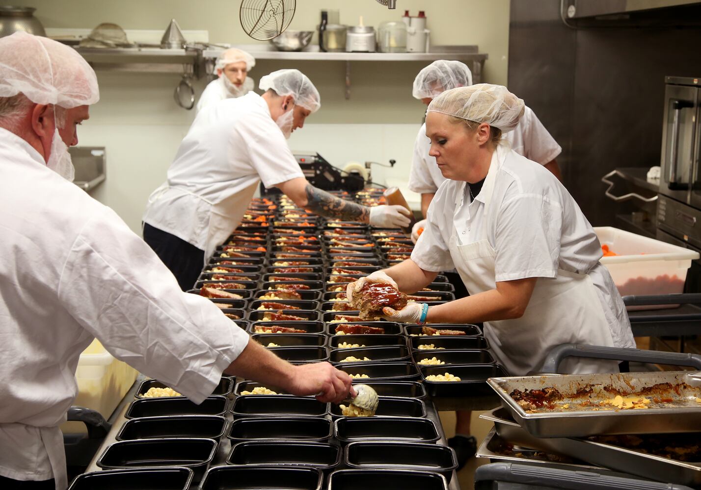 Pink Ribbon Girls meal preparation