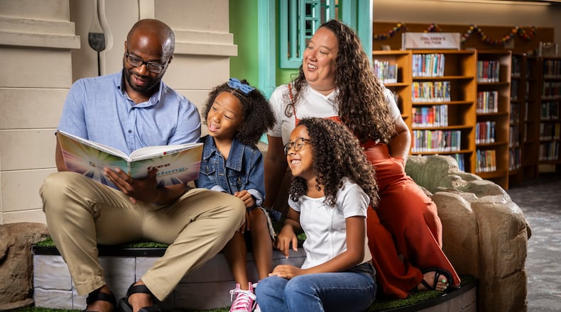 Dayton Metro Library's Reading Railroad initiative aims to spark a love for literature among Black men and boys. Photo provided by Dayton Metro Library.