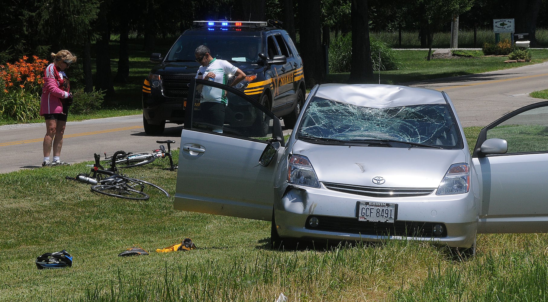 Bicyclist Struck by Car