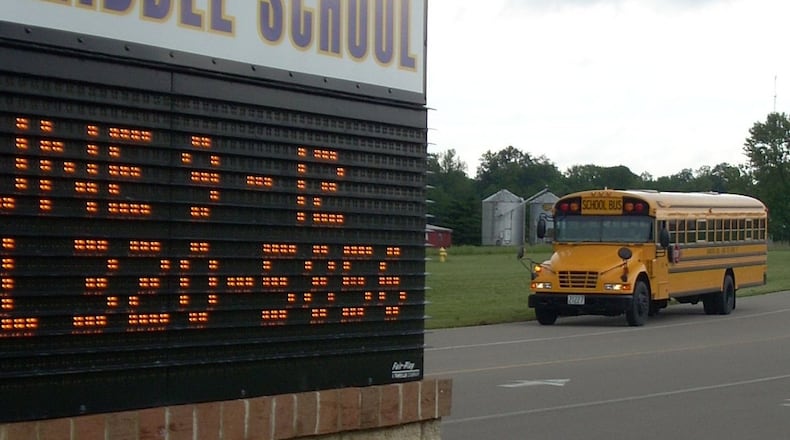 Bellbrook Middle School will have a new principal next fall for the first time in 20 years. Staff photo by Jeremy P. Kelley