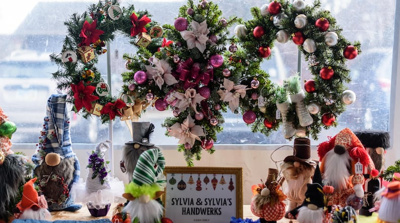 The Dayton Liederkranz-Turner German Club’s Christkindlmarkt happened on Saturday, Dec. 14 and Sunday, Dec. 15, 2024, at their clubhouse in the St. Anne’s Hill Historic District. TOM GILLIAM / CONTRIBUTING PHOTOGRAPHER