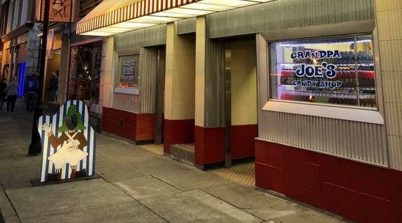 Grandpa Joe’s Candy Shop, at 1212 Central Ave. in Middletown, opened last week and has a selection of fresh, homemade doughnuts alongside its candy, old-fashioned glass bottled sodas and ice cream. The store is also in the process of receiving a $10,000 small business economic development grant from the city. CONTRIBUTED