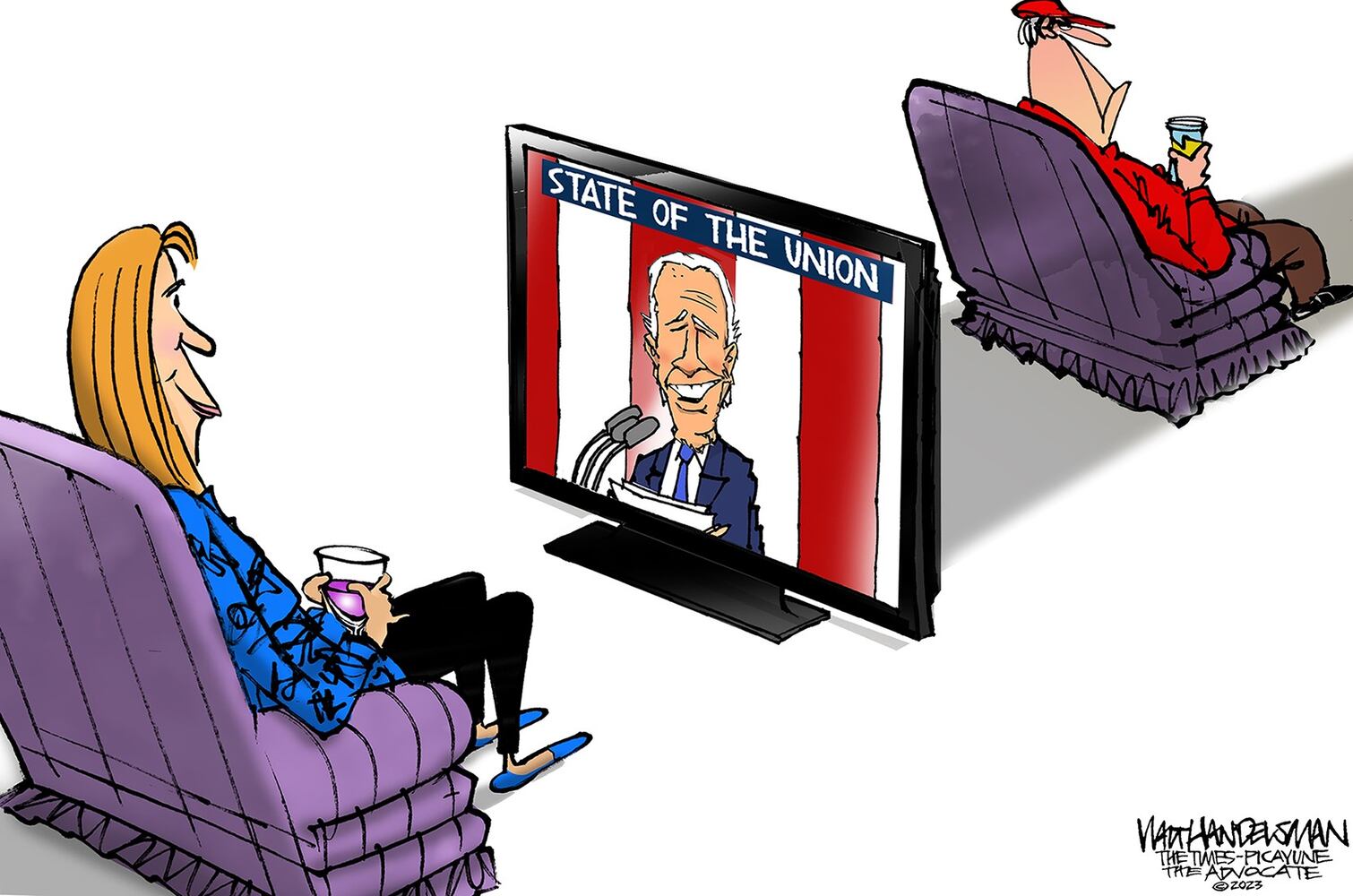WEEK IN CARTOONS: State of the Union, Super Bowl, Chinese balloon and more