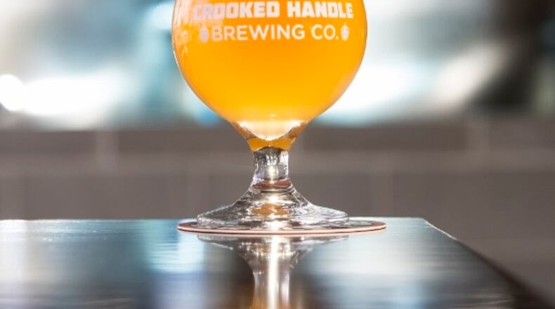 Crooked Handle is launching an election-themed beer promotion that pits Deplorable Donald Foam-Over IPA against Crooked Hillary Rye Pale Ale. Photo by JIM WITMER