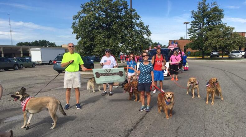 Sit Stay n' Play participate in the Star Spangled Heights parade each year.