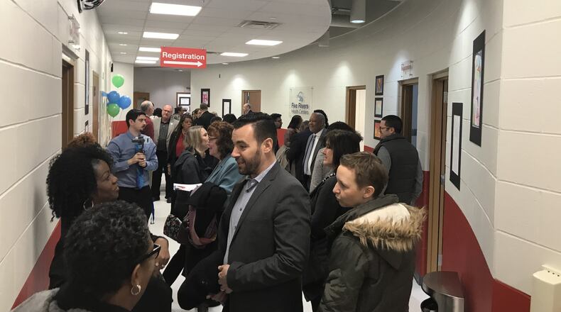 A new school-based health center at Roosevelt Elementary, at 1923 W. Third St., is equipped with three medical exam rooms, four dental chairs, two vision exam lanes and a room for a behavioral health consultant. KAITLIN SCHROEDER