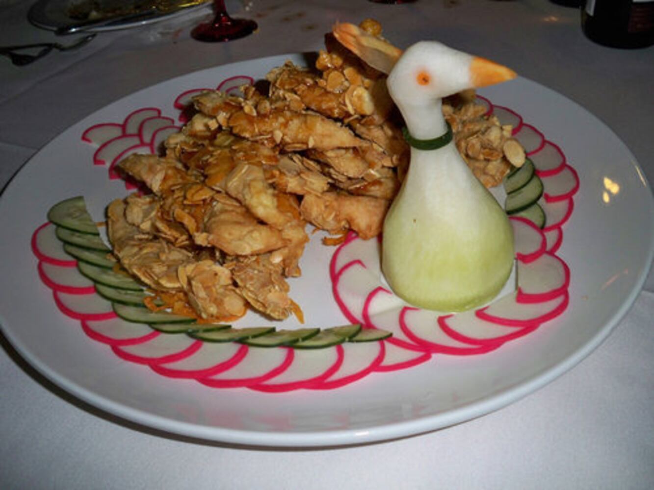 Chinese New Year dinner celebration