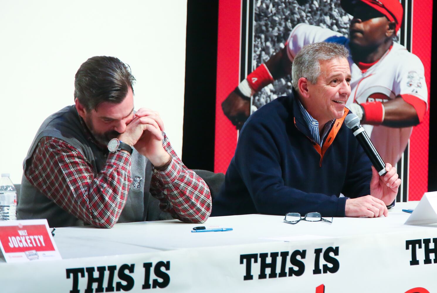 Reds selling a new era at caravan stops