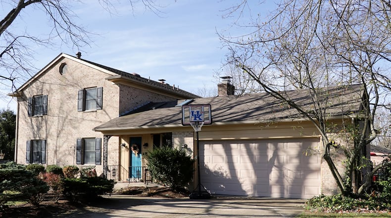 The brick 2-story has about 2,550 sq. ft. of living space plus the finished recreation room and bonus room within the basement. The house sits at the end of the street with a tree-lined yard, a fenced back and side yard. CONTRIBUTED PHOTO BY KATHY TYLER