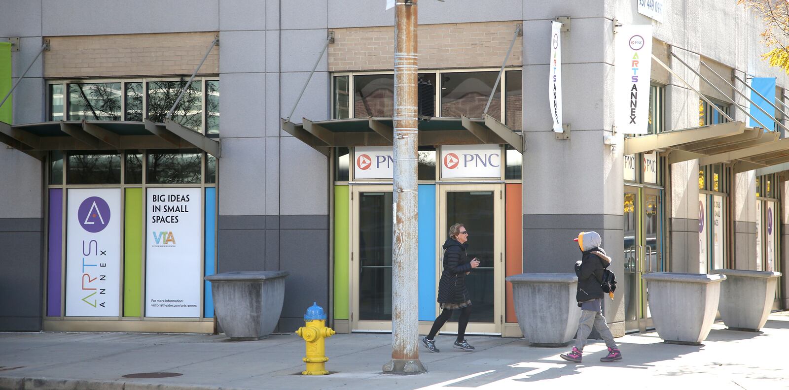The PNC Arts Annex is a 12,000 square foot space located at 10 N. Ludlow St. in downtown Dayton. LISA POWELL / STAFF