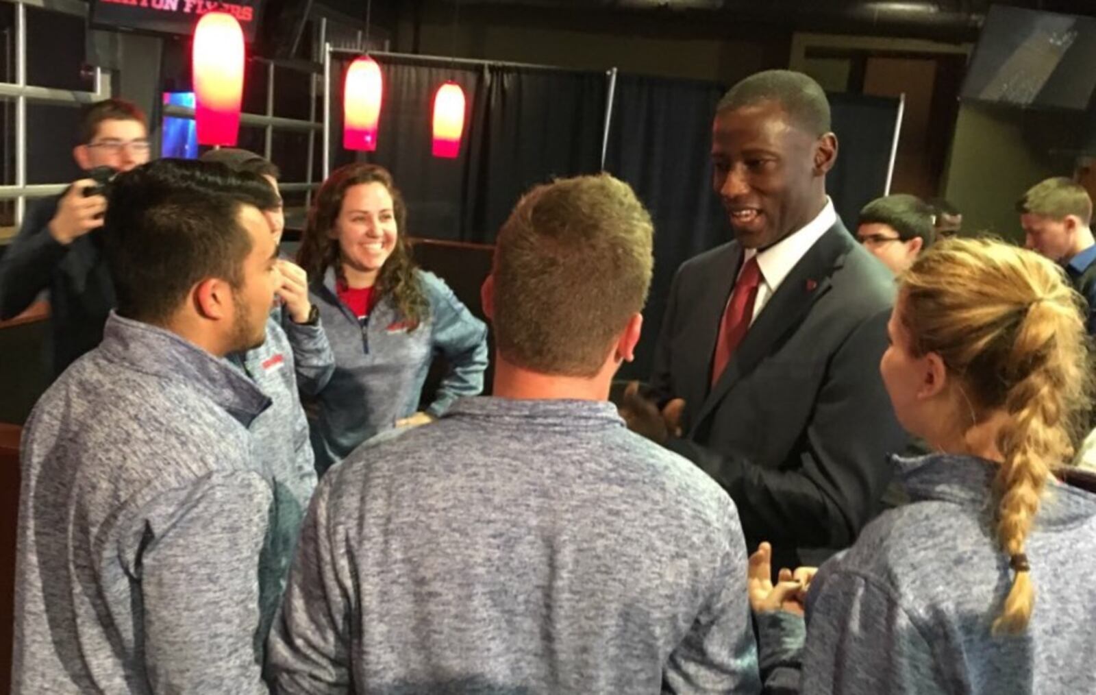 Anthony Grant and UD fans.