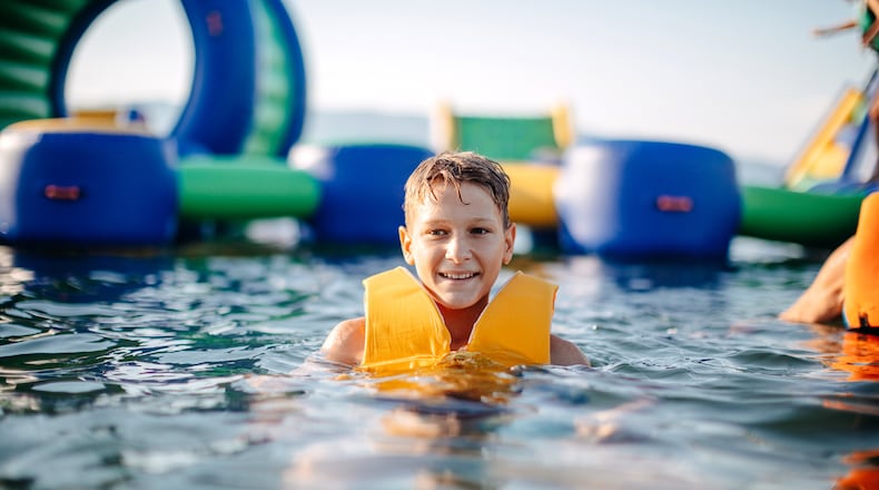 Stay within an arm’s reach of little ones and always designate a responsible water watcher to keep an eye on swimmers. CONTRIBUTED