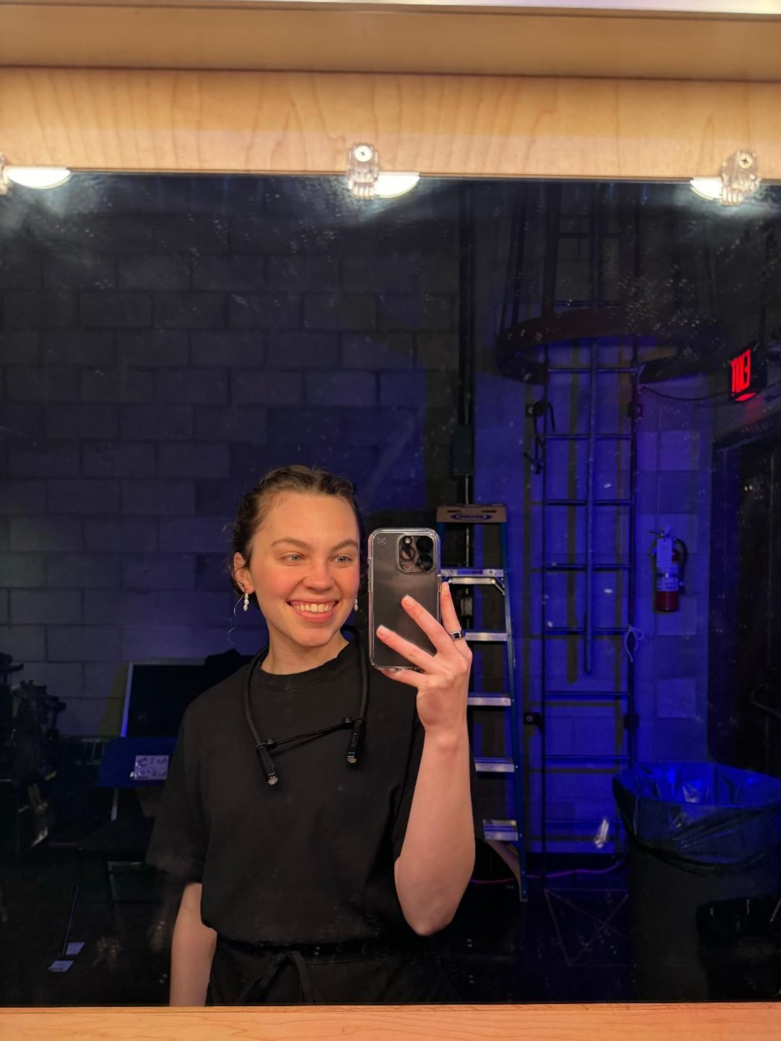 Costume designer Catherine NguyenLu backstage at the Ohio Theatre in Columbus. Contributed