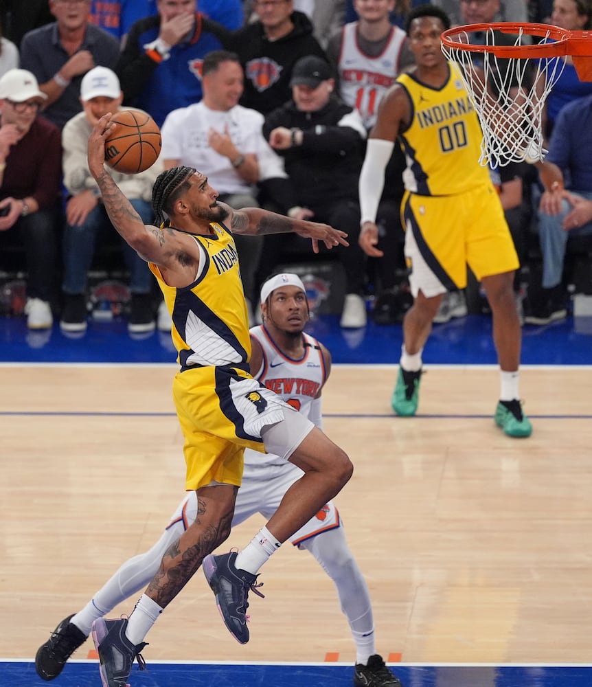 Pacers Knicks Basketball