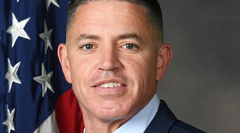 Chief Master Sgt. Jason Q. Shaffer, 88th Air Base Wing command chief