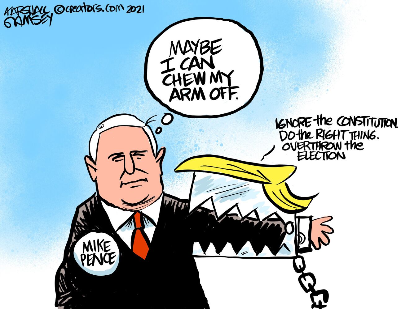 Week in cartoons: Georgia election, Capitol riots and more