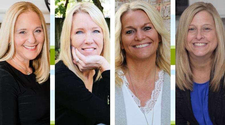 Lisa Goris May, Dawn Cordle, Brandi Lawson and Colleen Maiden are office managers for Glasshouse Realty Group. CONTRIBUTED