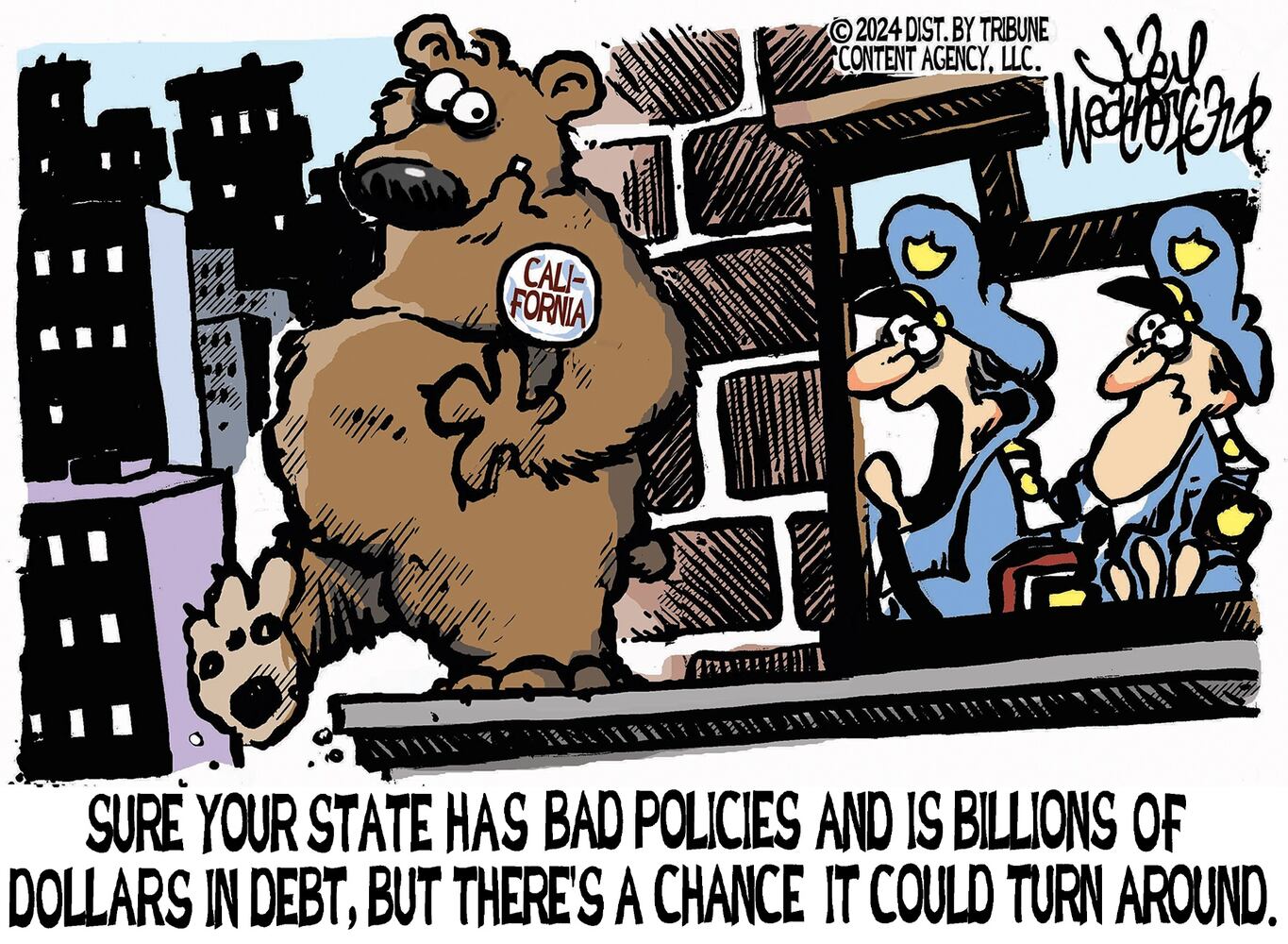 CARTOONS: Joey Weatherford, May 28, 2024