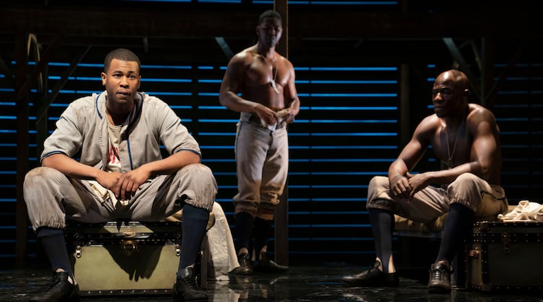 The 2019 Broadway Revival Company of "A Soldier's Play." The production is slated Feb. 14-19, 2023, at the Victoria Theatre courtesy of Dayton Live and Human Race Theatre Company. Photo (c) Joan Marcus