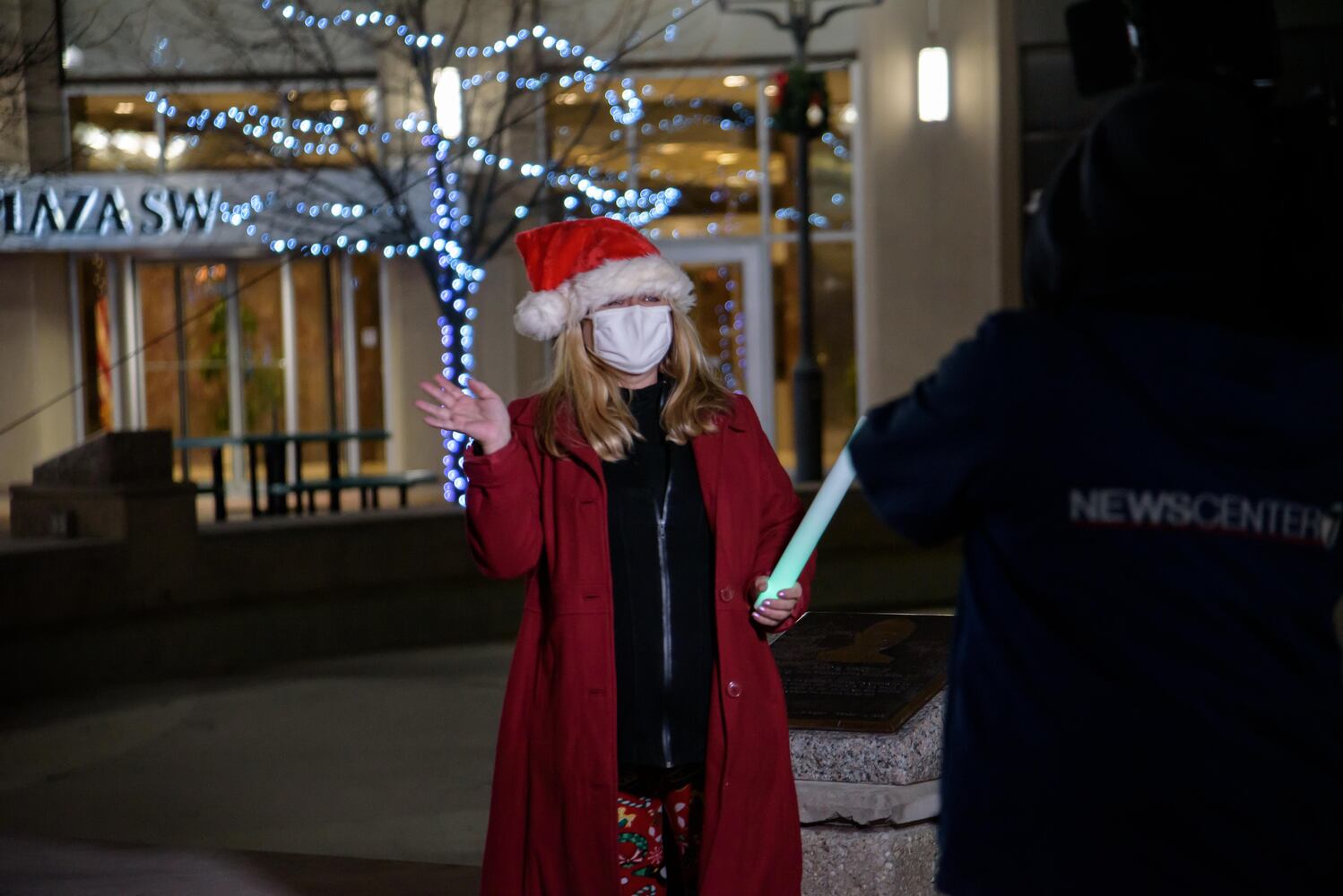 PHOTOS:  A behind the scenes look at filming of Downtown Dayton's Virtual Grande Illumination