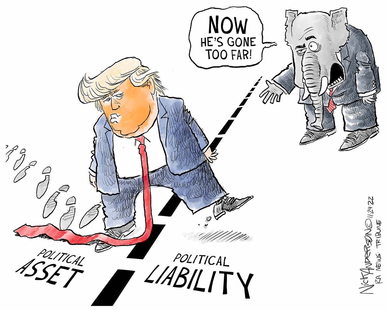 WEEK IN CARTOONS: Dinner with Trump, World Cup and more