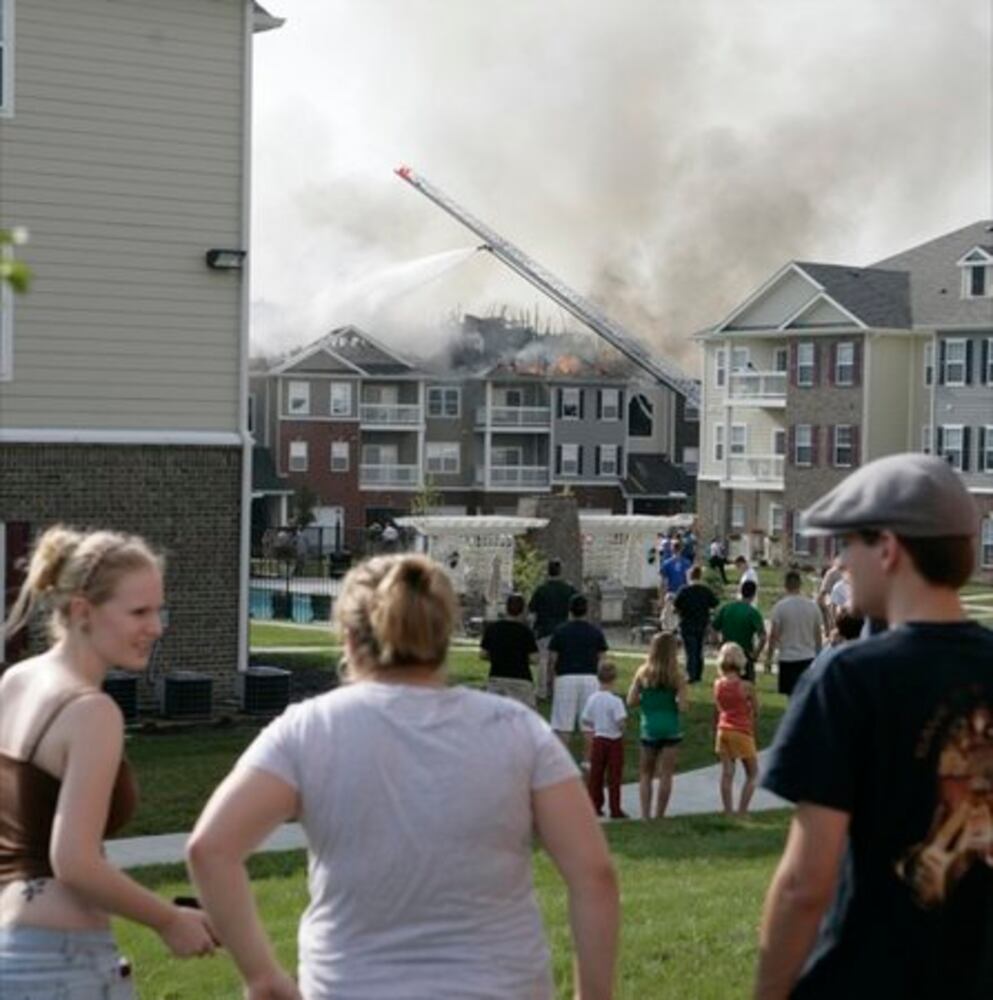 Beavercreek apartment fire