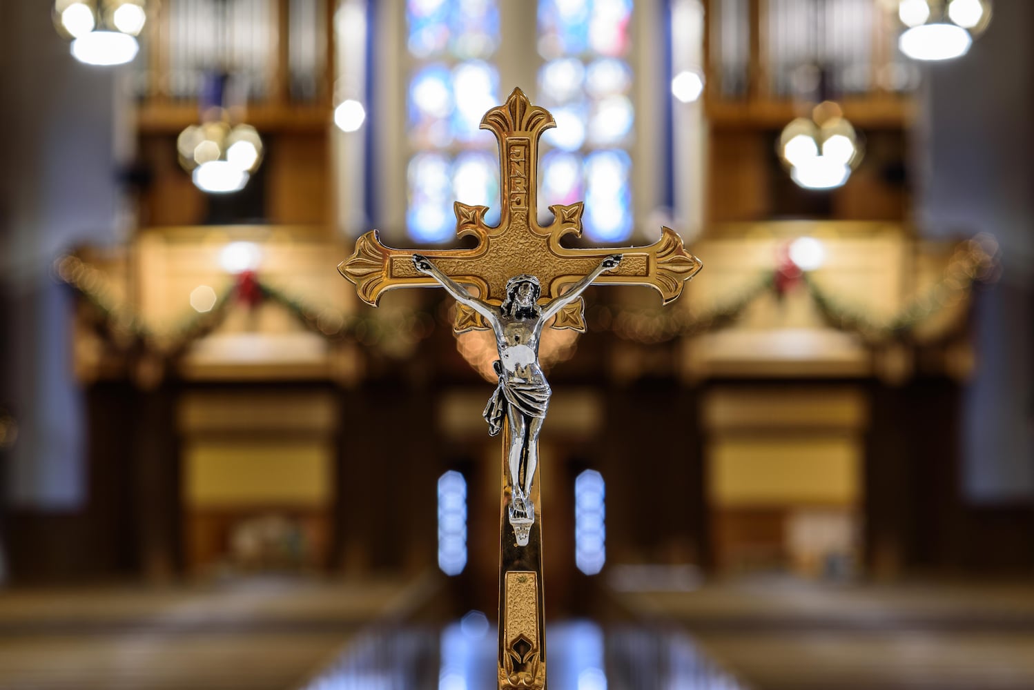 PHOTOS: A look inside St. Anthony of Padua Catholic Church decorated for Christmas