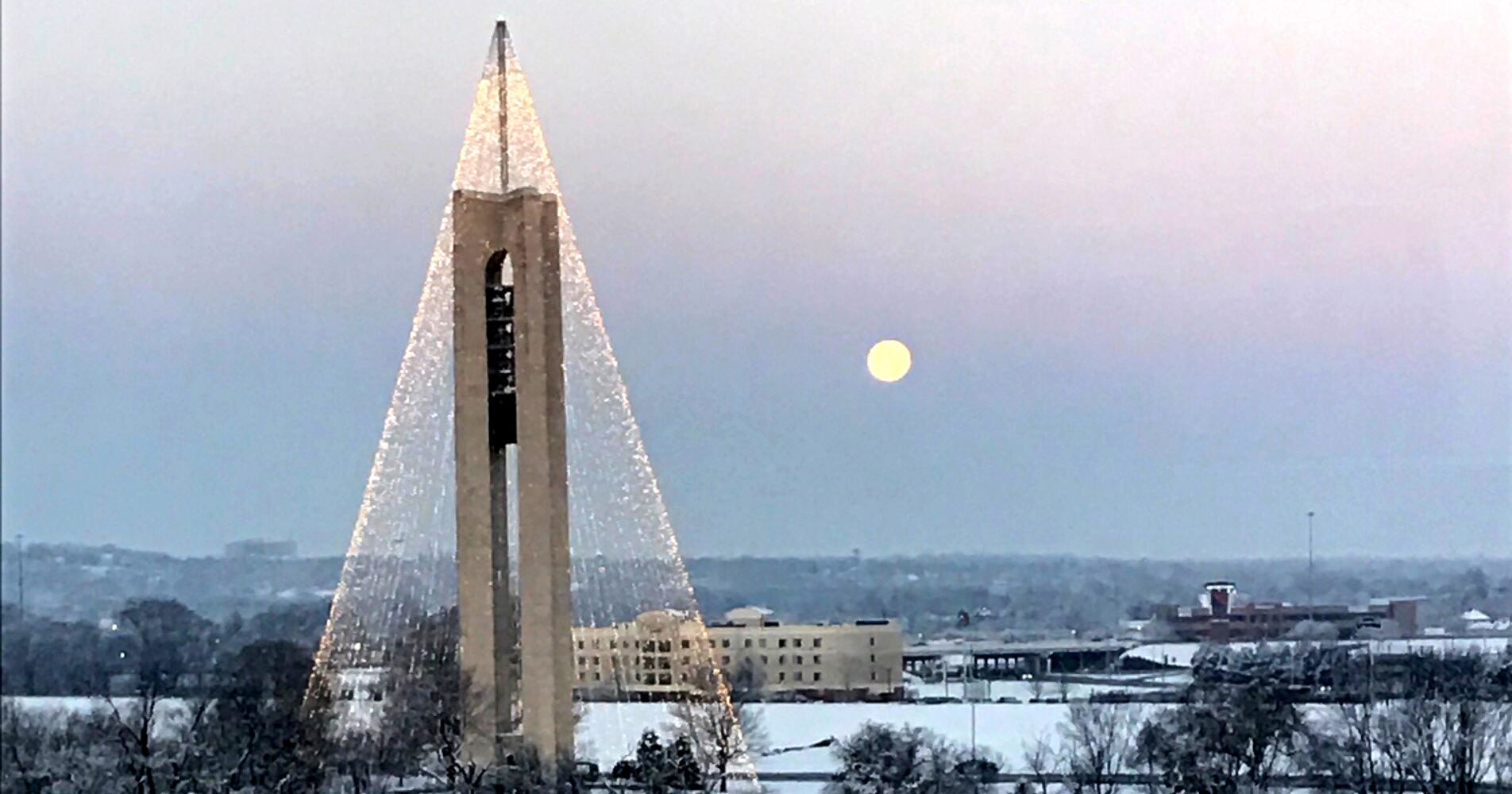 Carillon is transformed into stunning Tree of Light