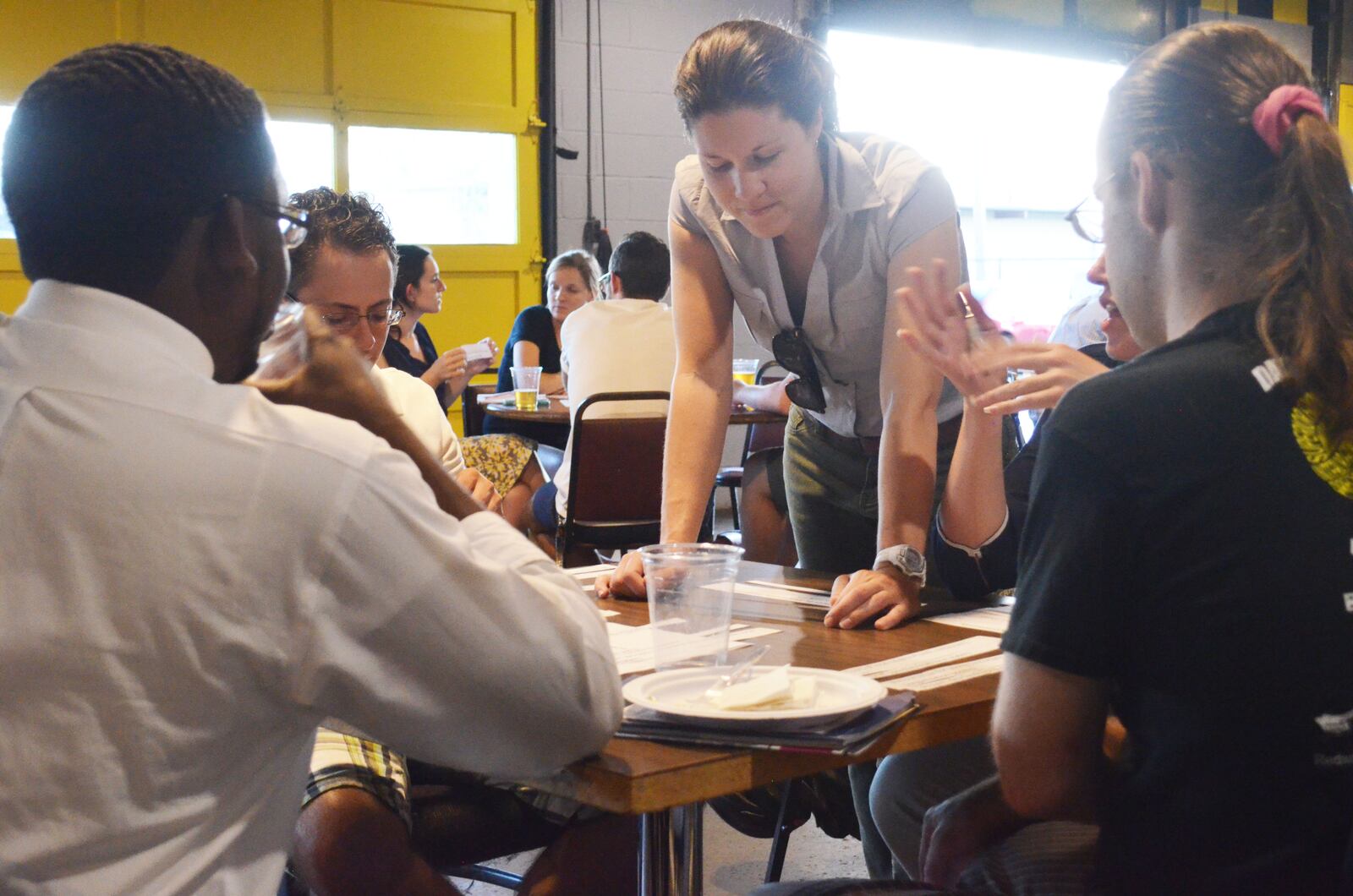 Community volunteers putting in hours on their 'civic shifts.' Contributed photo / UpDayton