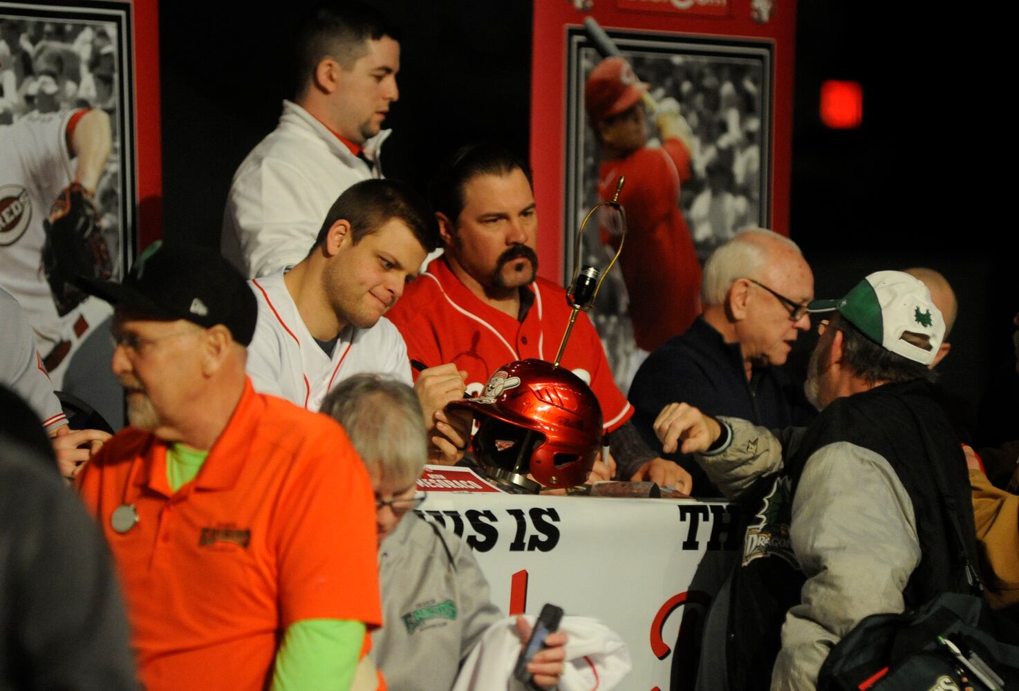 Reds selling a new era at caravan stops