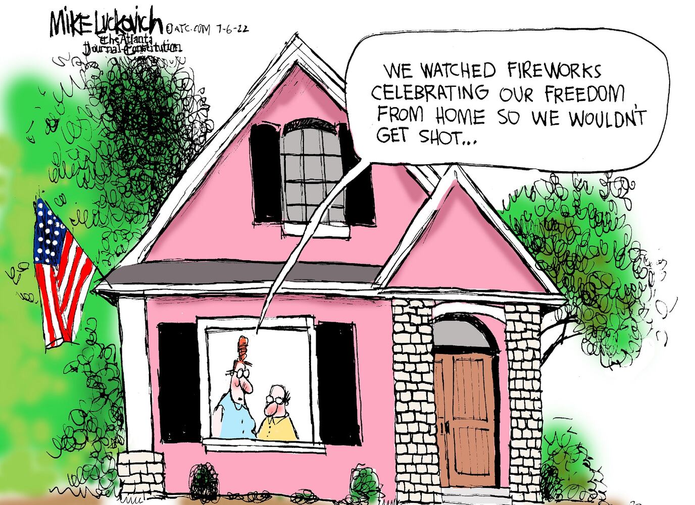 WEEK IN CARTOONS: Parade shooting, Boris Johnson and more
