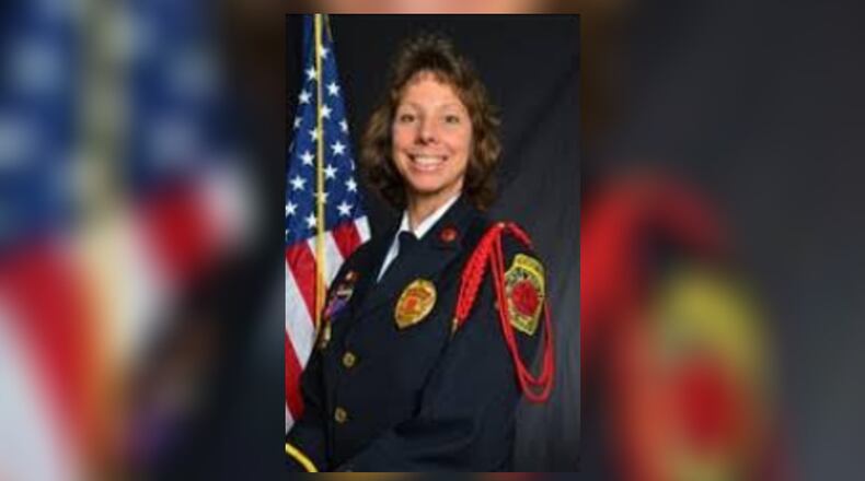 Leigh Brewer. Photo courtesy the Beavercreek Twp. Fire Department