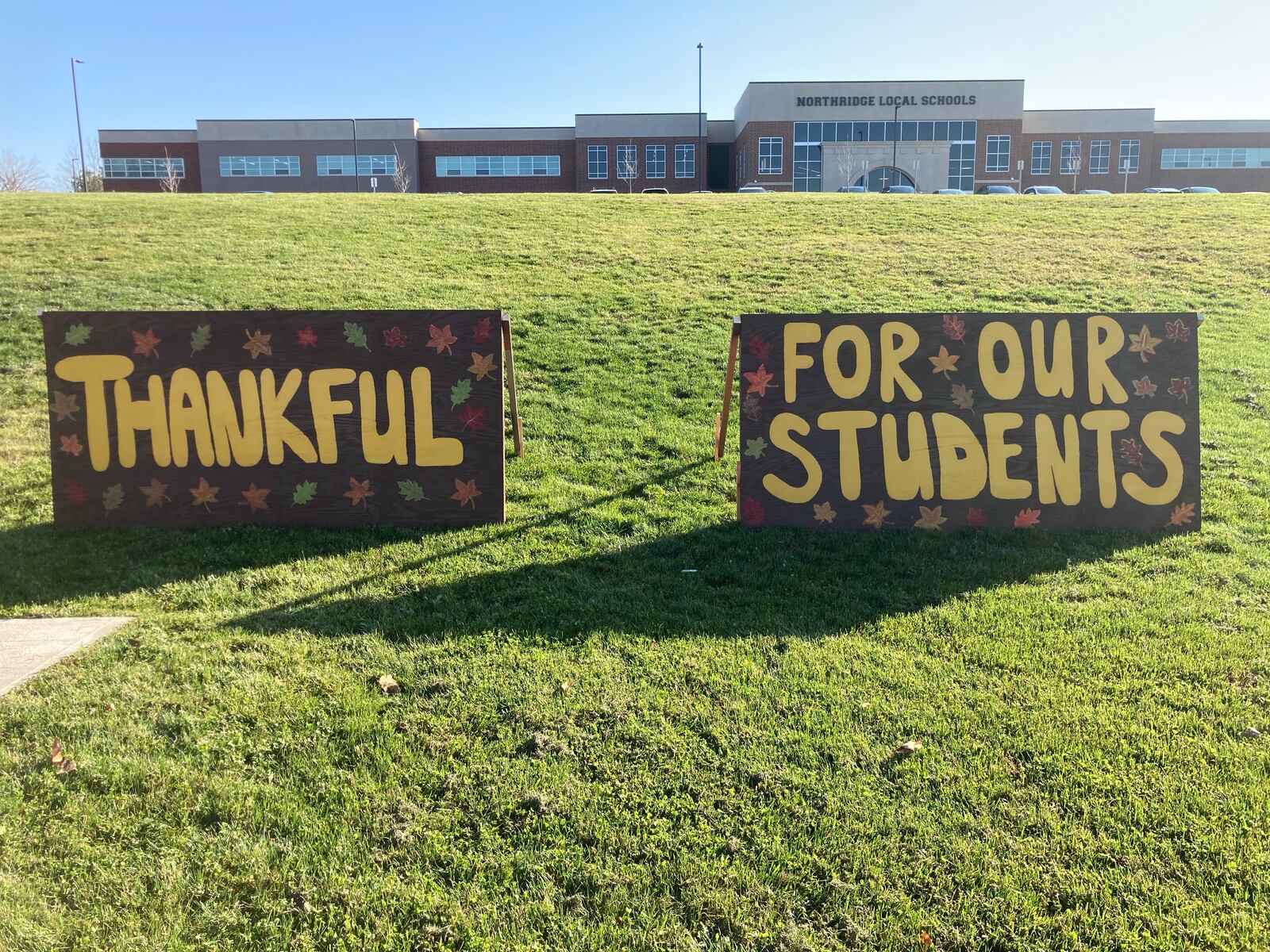 Northridge Local Schools displayed positive messages to students, families, and the community along Dixie. Northridge has been 100% virtual for the 2020-2021 school year and wanted to show appreciation for all that the families have been doing during this time.