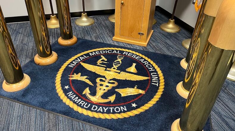 The U.S. Navy has had a presence at Wright-Patterson Air Force Base since 1976. THOMAS GNAU/STAFF