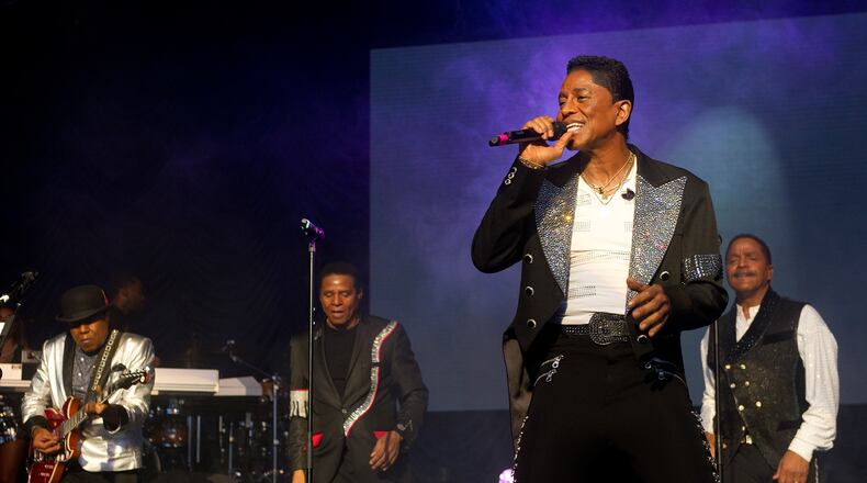 Jermaine Jackson turned 63 on Dec. 11, 2017. Here, he is shown with Tito Jackson, Jackie Jackson, and Marlon Jackson perform at The Henley Festival on July 12, 2014 in Henley-on-Thames, England. (Photo by Zak Hussein/Getty Images)