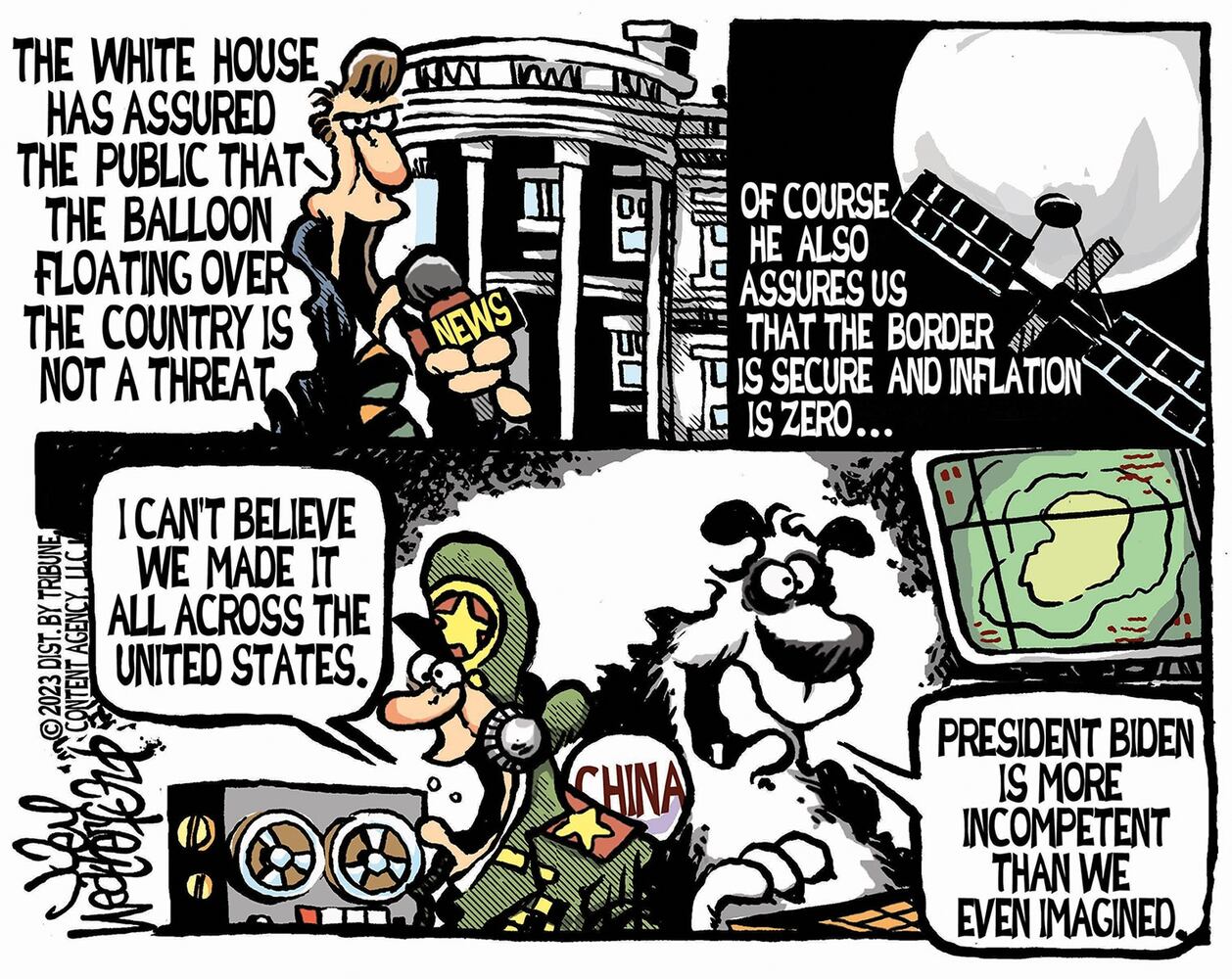 WEEK IN CARTOONS: State of the Union, Super Bowl, Chinese balloon and more