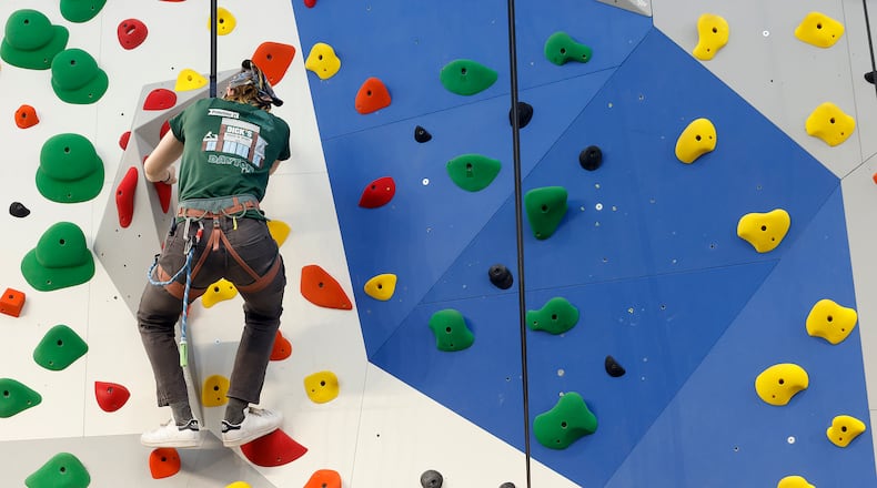 Inside the new Dick's House of Sport at Fairfield Commons. The grand opening was Friday, March 7, 2025. MARSHALL GORBY\STAFF