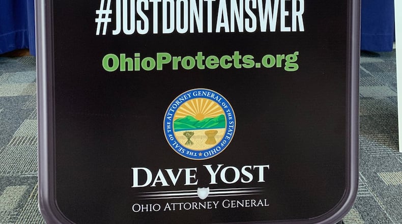 Ohio Attorney General Dave Yost is collecting data on robocallers from thousands of Ohioans.