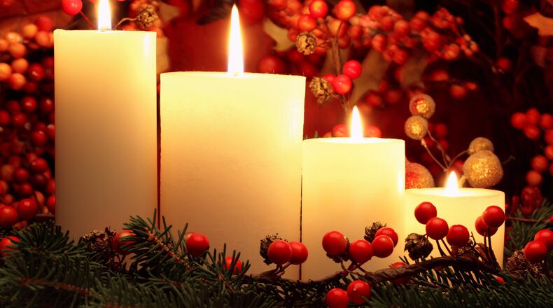 Take care with candles. Always keep them at least 12 inches away from anything that can burn. CONTRIBUTED