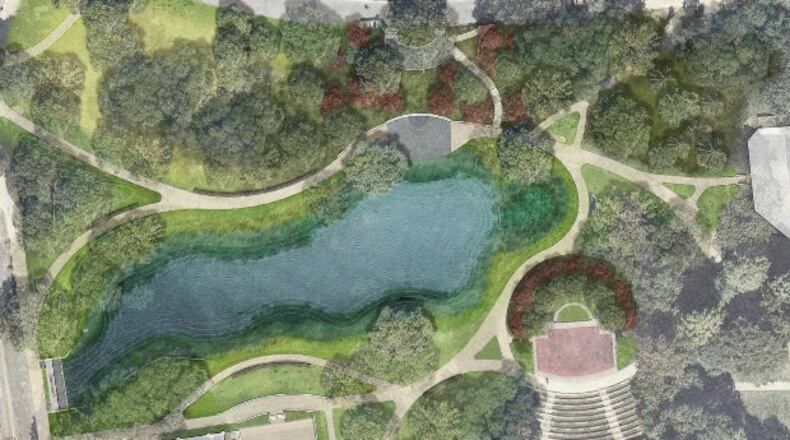 Ohio State is redesigning Mirror Lake on campus to make it more natural and sustainable.