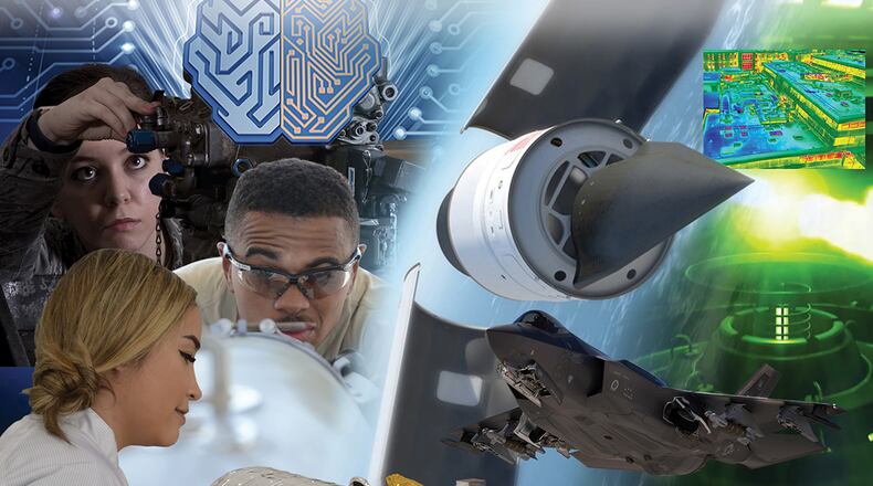 Seven teams led by Air Force Research Laboratory scientists and engineers will each receive $3 million to $5 million per year as part of the Seedlings for Disruptive Capabilities Program to execute 3-year projects and advance ideas that may create remarkable new capabilities for the future force. (U.S. Air Force illustration/Randy Palmer)