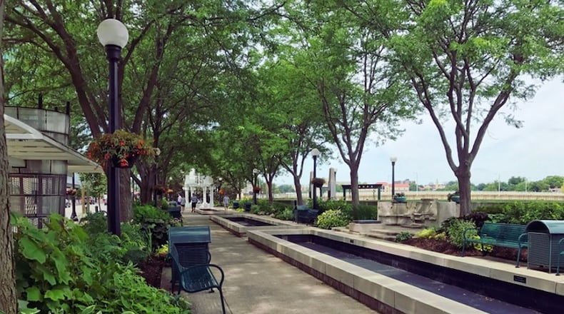Riverscape Metropark in downtown Dayton.