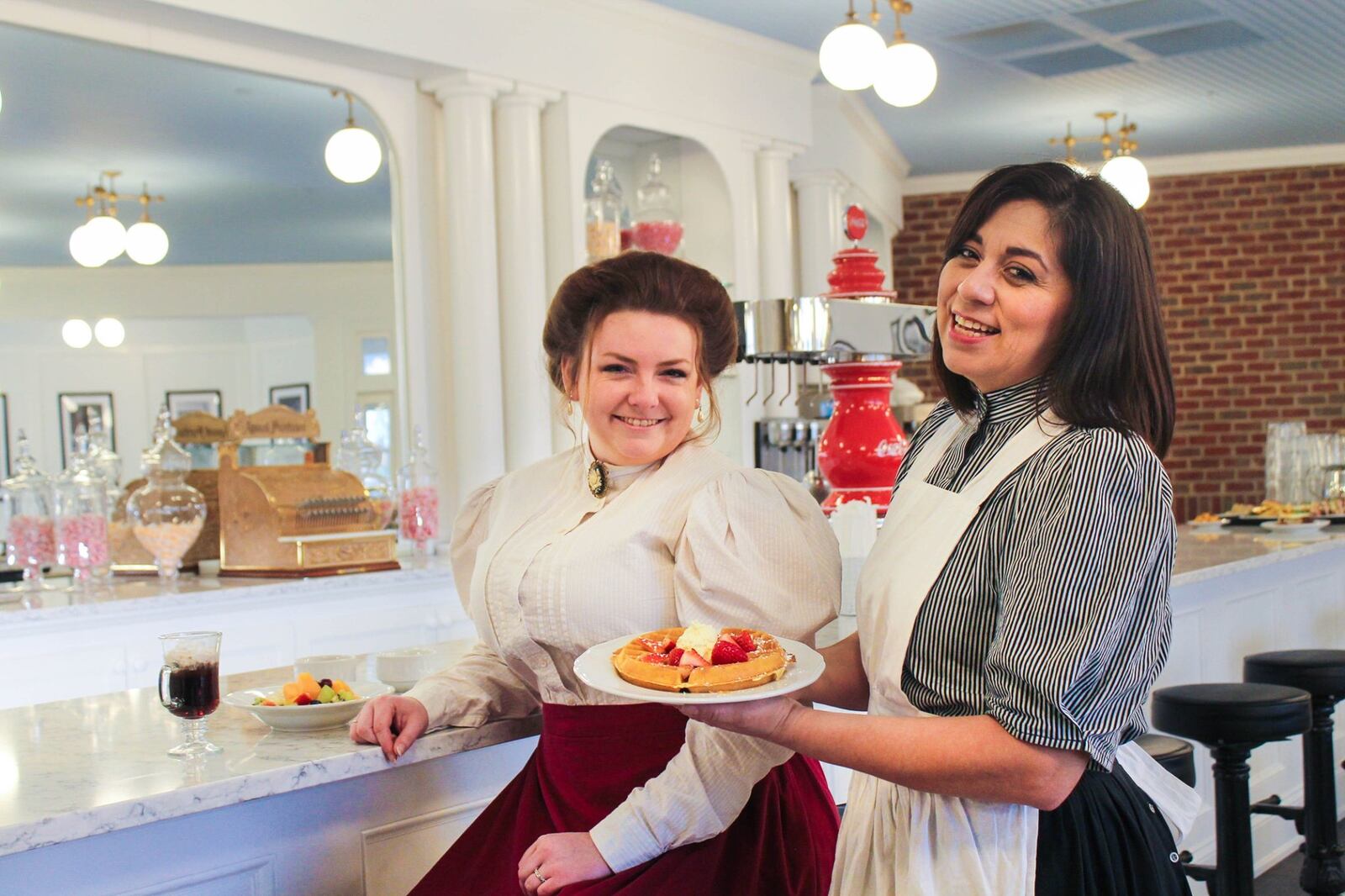 The Culp's Café lunch counter at Carillon Historical Park. CONTRIBUTED