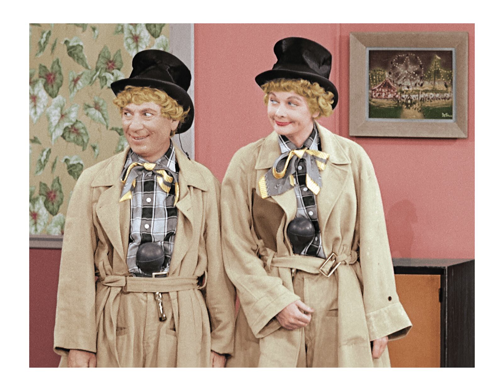 'I Love Lucy' Superstar Special with Van Johnson and Comedian Harpo Marx.