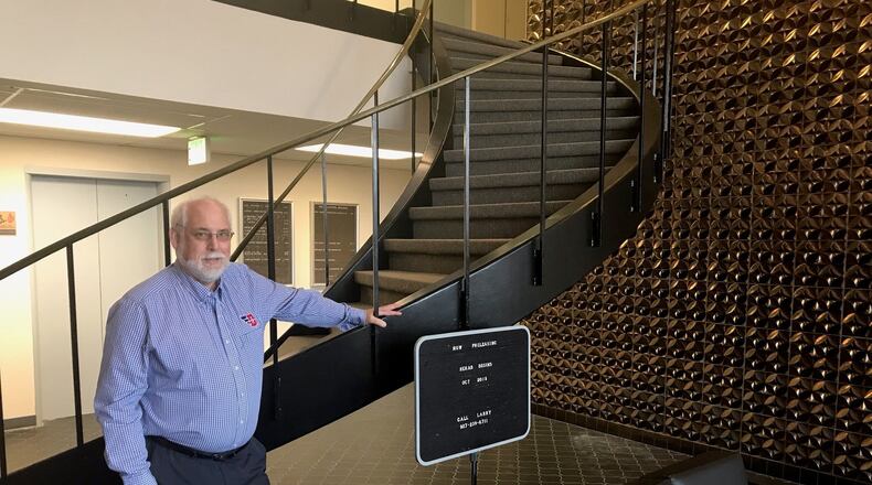 Larry Walling with Vic Green Realty is representing the Claypool Office Suites at 4130 Linden Ave., which is getting $1 million in updates. KAITLIN SCHROEDER